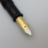 Airmail/Wality 71JT Eyedropper Jumbo Acrylic Demonstrator Fountain Pen - Green