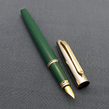 V’Sign Stride Green Fountain Pen with with 3-in-1 Filling System