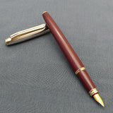 V’Sign Stride Maroon Fountain Pen with with 3-in-1 Filling System