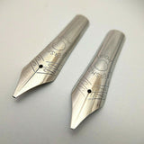 Set of 2 #6 35mm Cursive Italic (CI) Fountain Pen Nibs