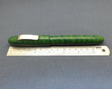 KIM ACR Jumbo Handmade Ebonite Fountain Pen - Kanwrite F/M/B Nib - Green