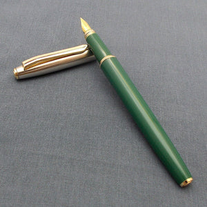 V’Sign Stride Green Fountain Pen with 3-in-1 Filling System