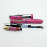 Airmail/Wality 71J ED/3-in-1 Filling Jumbo Pink Fountain Pen - with Kanwrite Nib