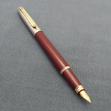 V’Sign Stride Maroon Fountain Pen with with 3-in-1 Filling System
