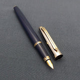 V’Sign Stride Dark Blue Fountain Pen with with 3-in-1 Filling System