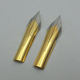Set of 2 Kanwrite No.6 (35 mm) F Ultra Flex Fountain Pen Nibs