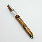 Airmail/Wality 71J ED/3-in-1 Fill Jumbo Orange Fountain Pen - with Kanwrite Nib