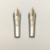 Set of 2 #6 35mm Cursive Italic (CI) Fountain Pen Nibs
