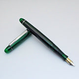 Click Signature Translucent Fountain Pen with 3-in-1 Filling System - Green