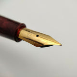 Airmail/Wality 58C Eyedropper Fountain Pen - Blue Marbled