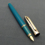 V’Sign Stride Teal Fountain Pen with with 3-in-1 Filling System