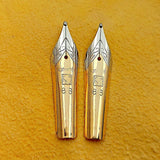 Set of 2 Kanwrite No.6 (35 mm) Double Broad (BB) Fountain Pen Nibs