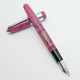 Airmail/Wality 71J ED/3-in-1 Filling Jumbo Pink Fountain Pen - with Kanwrite Nib