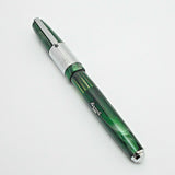 Airmail/Wality 71J ED/3-in-1 Fill Jumbo Green Fountain Pen - with Kanwrite Nib