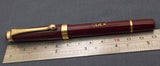 Click Tulip Pure Piston Filler Fountain Pen - Brown