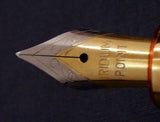 Click Tulip Pure Piston Filler Fountain Pen - Black