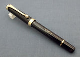 Click Tulip Pure Piston Filler Fountain Pen - Black